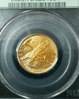 1987-w Constitution  5 Gold Commemorative Gold Pcgs Ms70 Ogh Toning 3988
