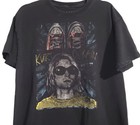 Kurt Cobain Nirvana 2012 End Of Music Black T Tee Shirt Mens Size L Large