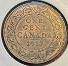1917 Canada Cent Choice Uncirculated Red brown Beauty Chn