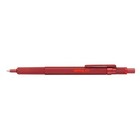 Rotring 600 Ballpoint Pen Red  Hexagonal Pen Knurled New In Box Black Ink 