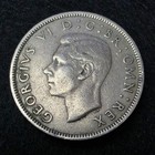 1950 Great Britain 2 Shillings - Florin - Circulated Copper Nickel Coin - L4