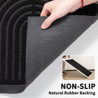 Front Door Mat Outside Indoor Entrance  Heavy Duty Non Slip Welcome Doormat  Nat