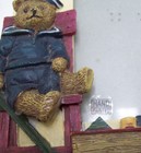 Nostalgic Teddy Bear Toys Theme Resin 8 5  X 6  Photo Frame Holds 4 5  X 3  Pic