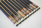 Set Of 10 Pool Cues New 58  Canadian Maple Billiard Pool Cue Stick  5 Free Ship