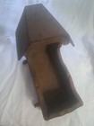 Antique Solid Wooden Rocking Cradle Crib Baby Bed Bonnet Top Hood  Termite Holes