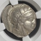 Attica  Athens - C 440-404 Bc - Ar Tetradrachm - Ngc Choice Xf - Athena owl