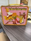 Vintage 1968 The Beatles Yellow Submarine Metal Lunch Box Thermos Brand Rare 