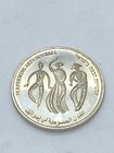 Israeli Performing Arts Commemorative Silver Coin For Collectors Includes Three