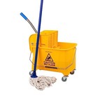 Mop Bucket With Wringer  mop Not Included   5 5 Gallon Mop Bucket Only Yellow
