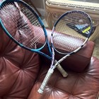 Babolat Pure Drive Junior  Tennis Racquet Pair Blue And Pink