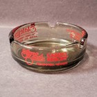 Vintage Stateline Casino Resort Wendover Nevada Ashtray Grey Glass 