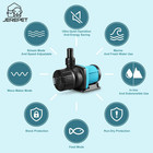 1250gph Aquarium 24v Dc Water Pump With Controller  Submersible And Inline Retur