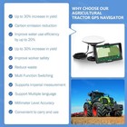 Tractor Gps Navigator 9  Touch Screen Gnss Agricultural Navigator Suitable Fo   