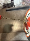 Vintage 1950   s J  Chein   Co  Tony Tiger Tin Toy Spinning Top Works Well Usa