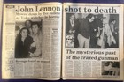 New York Post    i Just Shot John Lennon    Headline Newspaper Dec  9  1980 Final