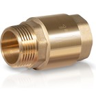 One Way Brass Check Valve 1  Npt Male In  1  Fnpt Out For Well Pump Irrigation