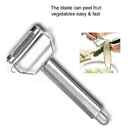 Stainless Steel Dual-blade Peeler   Julienne Slicer - Fruit   Veggie Cutter Tool
