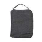 New Footjoy Golf Nylon Shoe Tote Bag  Charcoal  Zipper Pocket carry Handle vents