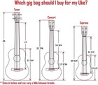 Hola  Heavy Duty Soprano  up To 21 5 Inch  Ukulele Gig Bag With 15mm Padding