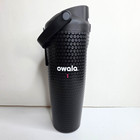 Owala 30 Oz Freesip Sway Golf Travel Tumbler Water Bottle Black - New