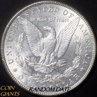 1878 - 1904 Random Common Date Morgan Silver Dollar  1 Coin Bu Unc Uncirculated 