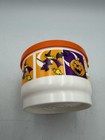 Lot Of 5 Vintage Tupperware Halloween Snack Cups Bowls W  Orange Lids 04 Oz New