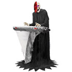 Haunt Party  Bluetooth Animation Skeleton Key Board Player Reaper Halloween Prop
