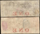 1861   1862  1 Dollar Matching 64 South Carolina Bank Note Old Civil War Money