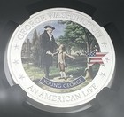 2021 Cook Islands  2 Life Of George Washington Silver Ms70 Ngc Young George