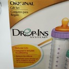 Vtg 2005 Playtex Drop-ins System 5 Bottle Original Gift Set Baby Nursers Sealed