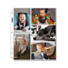 Box Of 100 Bcw Pro 5-pocket 3 25x5 25 Postcard   Photo Album Pages Binder Sheets