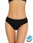 Period Swimwear Leakproof Menstrual Bikini Waterproof Bottom Medium Dark Black