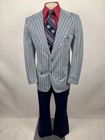 Towncraft Leisure Suit Mens 42 Jacket 36 29 Pants Mcm Disco Penneys Vtg 60s 70s