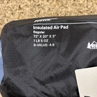 Rei Co-op Backpacking Helix Insulated Air Pad Regular Washed Blue 72x20x3  New