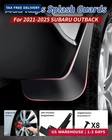 No Drill Mud Flaps For 2021-2025 Subaru Outback  Heavy Duty Front   Rear All Wea