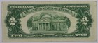 1953 A  2 Two Dollar Star Note Red Seal  Circulated