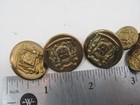 Ww2 U s  Military Crest Buttons -mix Lot Of 9 Waterbury Superior