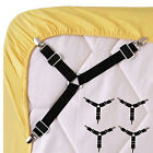 Triangle Suspender Holder Bed Mattress Sheet Straps Clips Grippers Faste b 