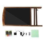 Led Chalkboard A-frame Single Sided Menu Restaurant Sign Sidewalk Sandwich Board