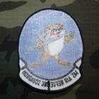 Vintage Usaf 145th Air Refueling Squadron Patch  cut Edge 