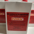 Dunkin Strawberry Dragonfruit Refresher Concentrate 46oz Multiple Available