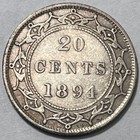 Newfoundland - Queen Victoria - Silver 20 Cents 1894 - Km-4 - Extra Fine 