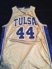 Game Worn Used Tulsa Golden Hurricane Basketball Jersey  44 Size 50 Keita
