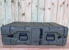 Military Surplus Server Rack 4u Case Waterproof Od Green Pelican Ecs Storage