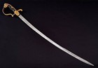 Officer Sword Exhibition Wehrmacht Army Officer   s Saber With Damascus Steel Blad