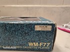 Sony Walkman Wm-f77 Fm am Stereo Portable Cassette Player Untested Orig Box         