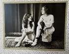 Antique 1907 Art Nouveau Calendar Print 416 I ll Be Darned Risque Photo 