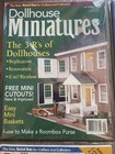 Dollhouse Miniatures Magazine Lot Of 4 Sep-oct-nov-dec 1997 English