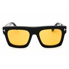 Tom Ford Men s Eyeglasses Shiny Black Acetate Rectangular Frame Ft6068-b 001