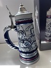 Avon 1970s Wild Country Collector s Beer Stein In Box 1976 Vintage Glass